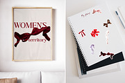 Satin bows & frames collection, an Object Graphic by divanovskaya_nv (Thumbnail 10 of 11)