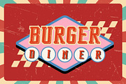 Route House Retro Diner Font Family, a Slab Serif Font by Voleshads (Thumbnail 7 of 10)