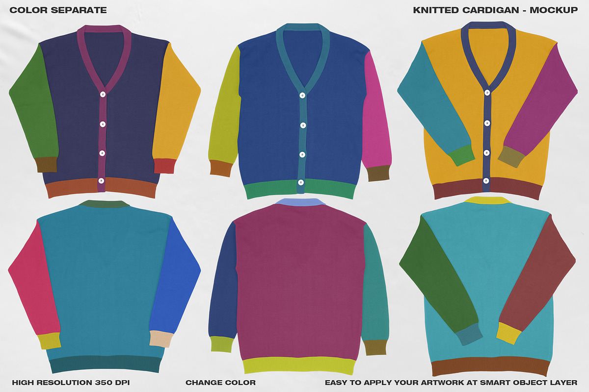 Knitted Cardigan - Mockup, a Hoody Mockup by DaldSgh (Photo 12 of 18)