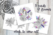 Crystals, a Decorative Illustration by Marina Demidova (Thumbnail 2 of 5)