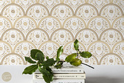 Cottagecore Pattern 7 Blue Floral, a Pattern Graphic by Euonia Meraki (Thumbnail 12 of 13)