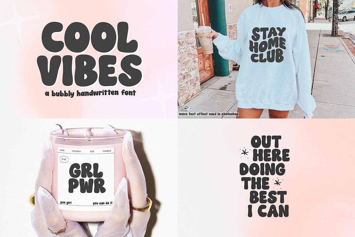 Retro Font Bundle | 14 Groovy Fonts, a Font by KA Designs (Photo 11 of 11)
