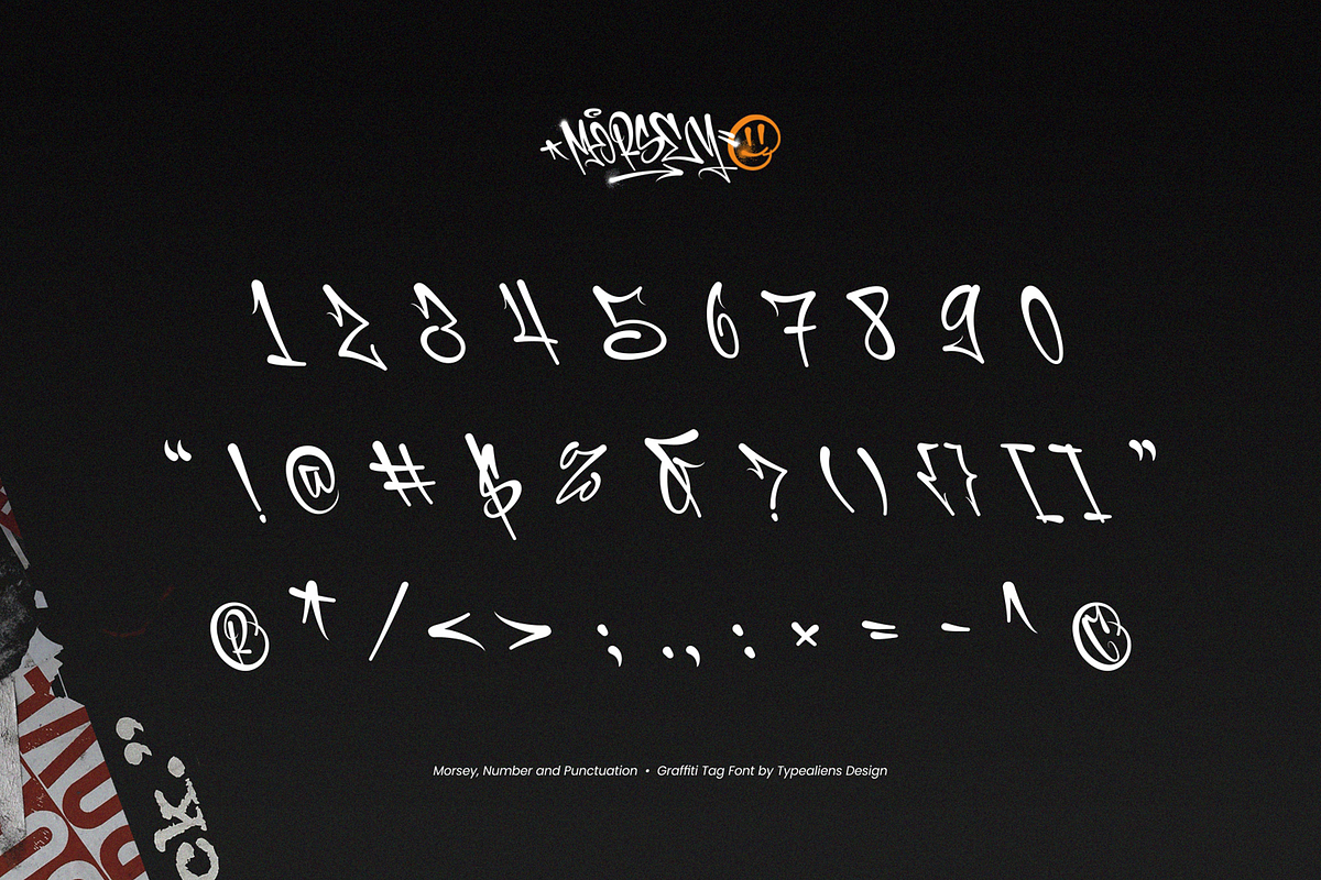 Morsey, a Font by ilhamtaro (Photo 9 of 10)