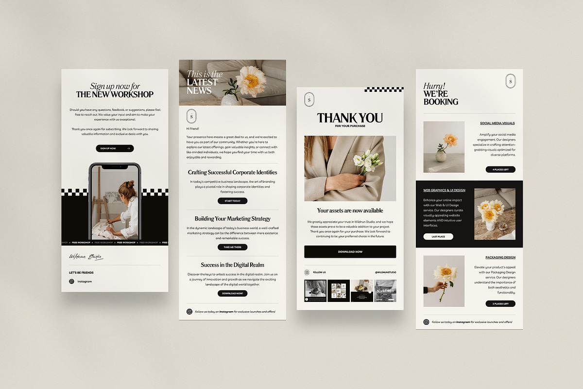 SERE / Newsletter Template, an Email Template by Wildnun Studio (Photo 10 of 18)