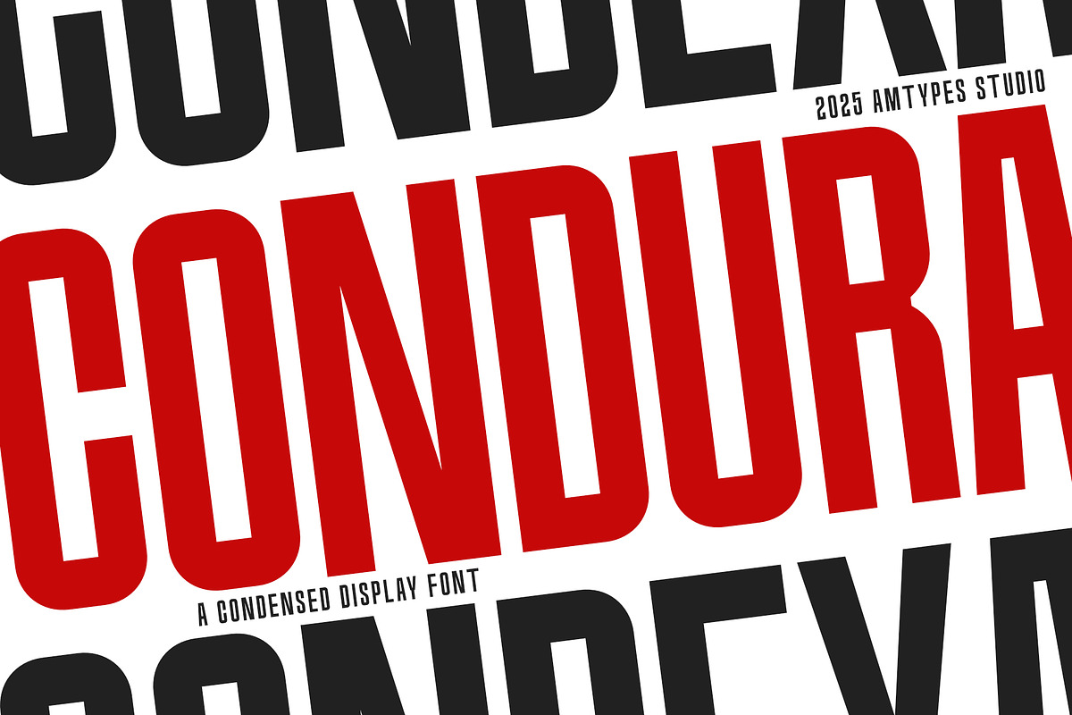 Condura Sans Serif Display, a Sans Serif Font by Angga Mahardika (Photo 1 of 11)