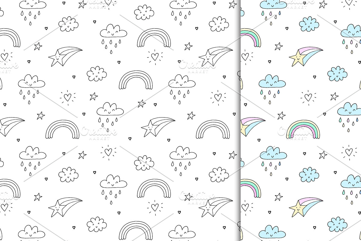 Magic Unicorns collection!, a Background Graphic by Irene_Boiko_ART (Photo 14 of 15)