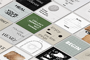 Powerful Instagram Quotes CANVA, a Social Media Template by Kimo Studio (Thumbnail 2 of 9)