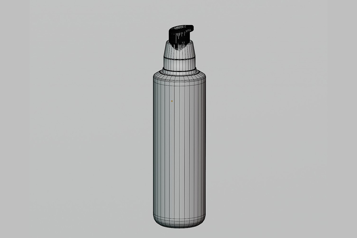 Foam Bottle, an Object 3D Model by fahad121 (Photo 7 of 7)