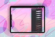 40+ procreate riso brushes, a Brush Add-On by laura.design (Thumbnail 5 of 8)