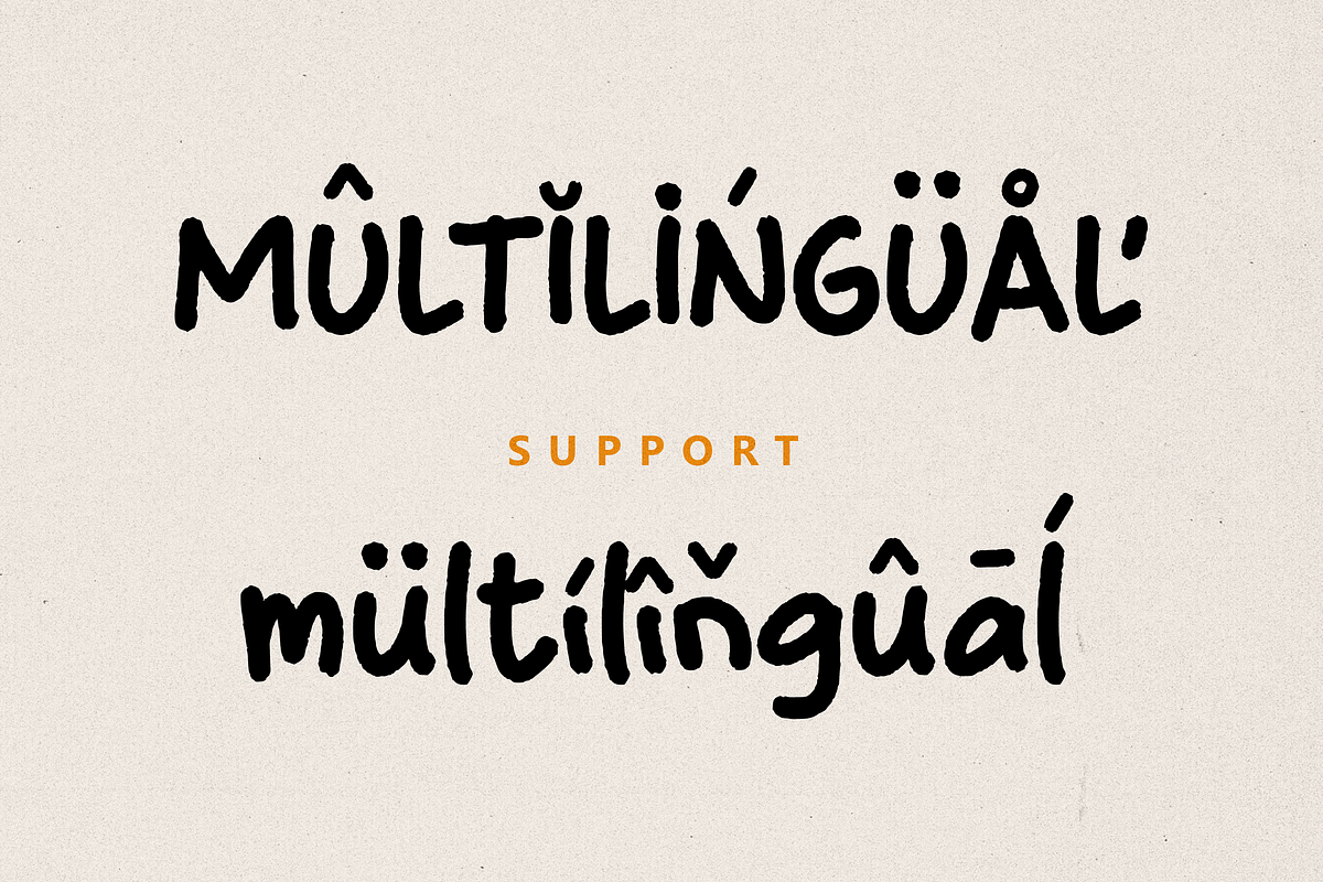 HF Nocros Handwriting, a Handwritten Font by 24Design Studios (Photo 10 of 11)