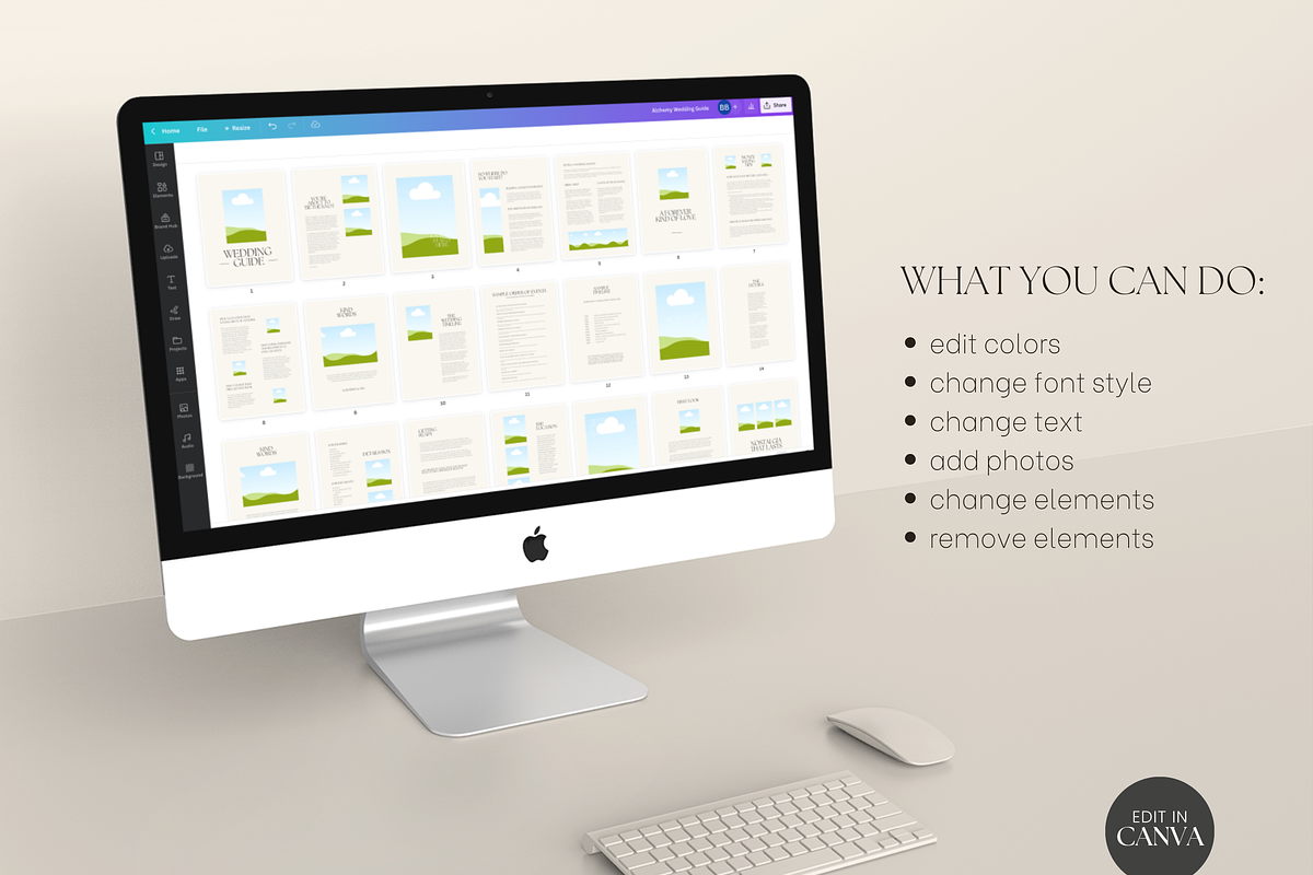Wedding Photography Client Guide, a Marketing Template by Branding Babe Co. (Photo 9 of 9)