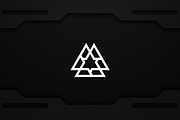 Geometric Luxury Triangle Logo, a Branding & Logo Template by Luxury Logos (Thumbnail 2 of 4)