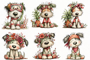 Whimsical Summer Beach Dog Clipart, an Illustration by Designworld (Thumbnail 6 of 6)