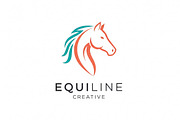Equiline Creative Horse, a Branding & Logo Template by Logocreative (Thumbnail 1 of 2)