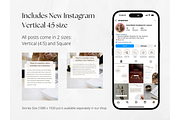 100 Cleaning Business Post Templates, a Social Media Template by PatternLab. (Thumbnail 3 of 10)