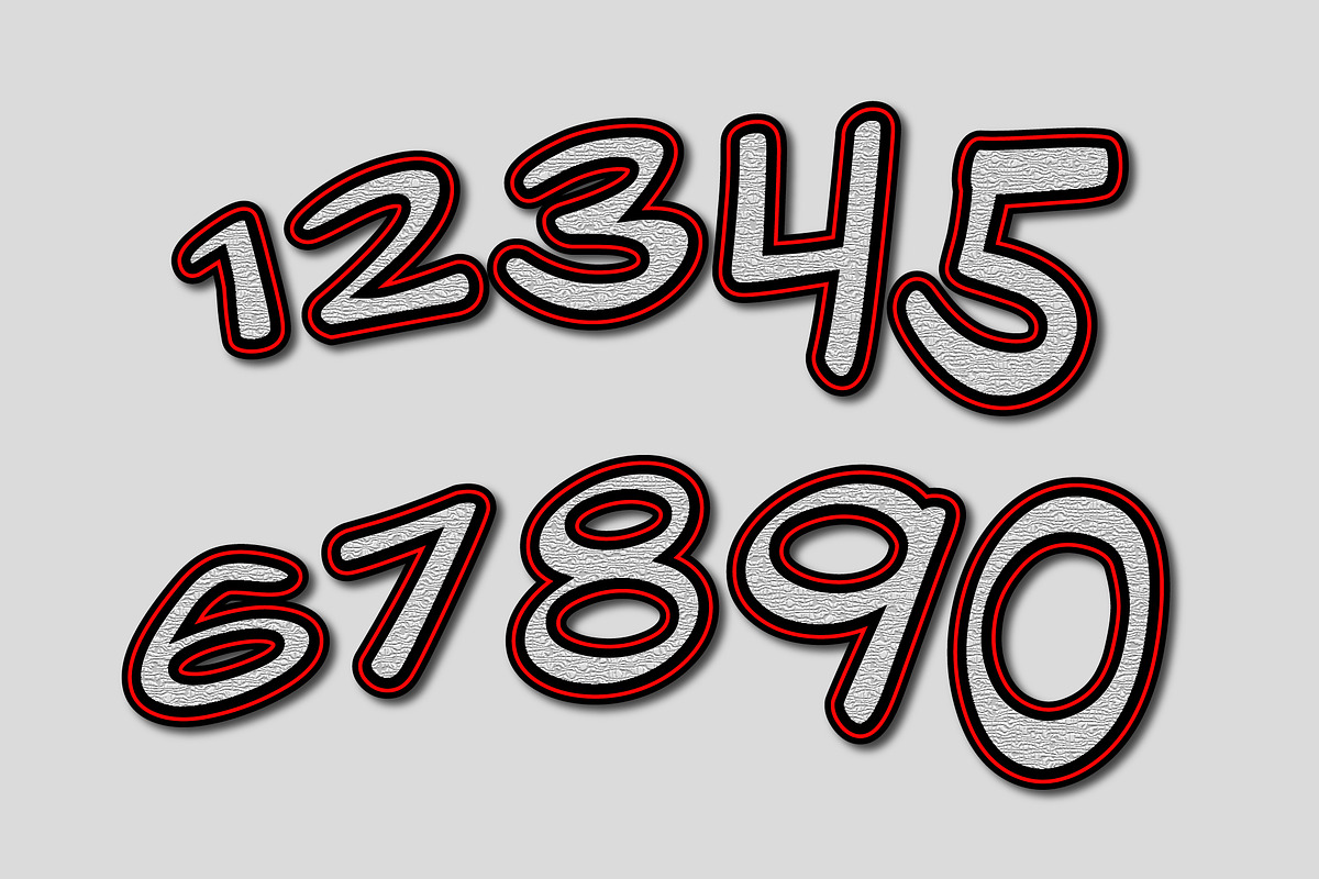 Graffiti Outline Text Effect preview 2