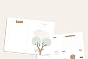 Printable Business Yearly Planner, a Stationery Template by CreativeWilderness (Thumbnail 3 of 3)