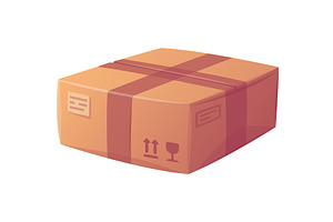 Cardboard Box as Paper Packaging