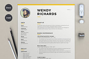 2 Pages resume & Cover, a Resume Template by sz81 (Thumbnail 1 of 5)