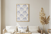 Vintage Seamless Patterns Toile Blue, a Pattern Graphic by ON_lineart_store (Thumbnail 10 of 10)