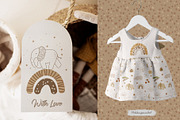 SAFARI ANIMALS clipart and patterns, an Animal Illustration by polikarpovaart (Thumbnail 10 of 12)