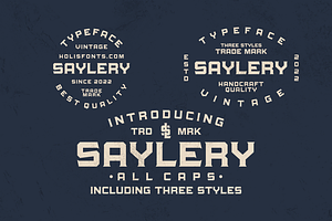 Saylery Typeface