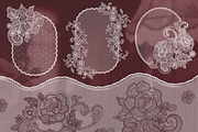 Vintage Lace. Vector collection, a Pattern Graphic by Molly art (Thumbnail 11 of 12)