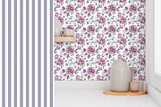 Peonies Patterns Collection, a Pattern Graphic by Naty Art (Thumbnail 7 of 10)