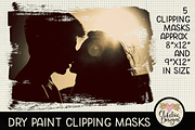 Dry Paint Photoshop Clipping Masks, an Object Graphic by Clikchic Designs (Thumbnail 3 of 6)