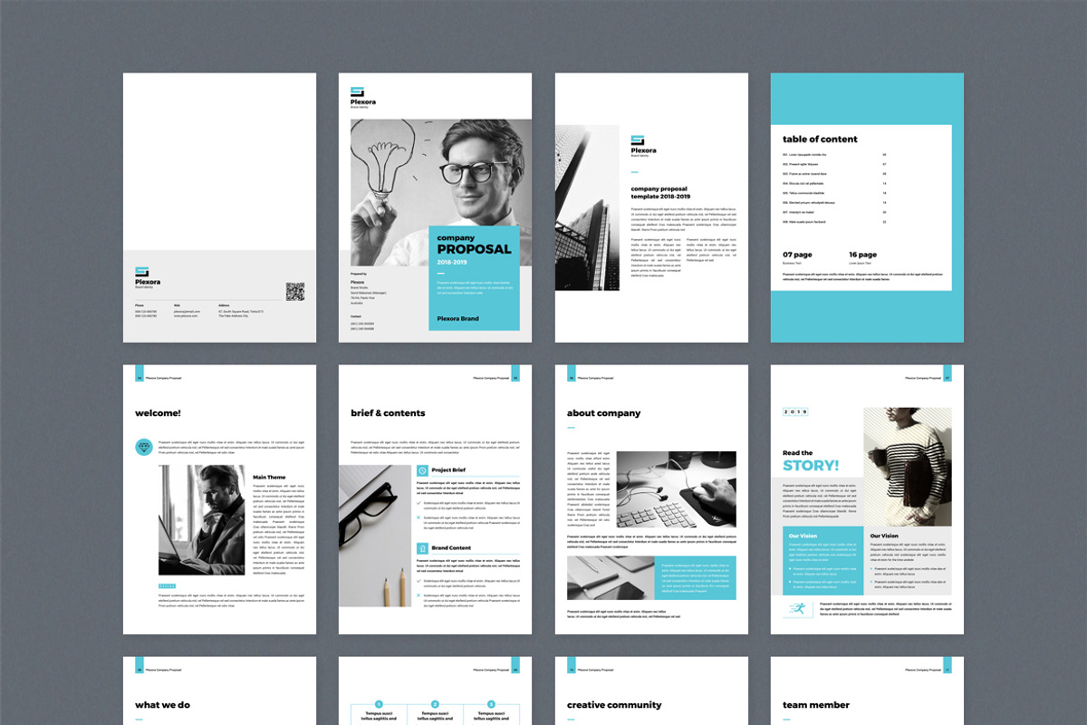 Proposal, a Brochure Template by Orcshape Studio (Photo 2 of 14)