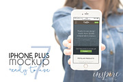 Iphone 7 Mockup PSD, an iPhone Mockup by Inspire Mockups (Thumbnail 1 of 3)