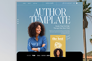 Author Wix Website | Book Launch, a Templates & Theme by JOA CREATIVE LAB (Thumbnail 1 of 7)