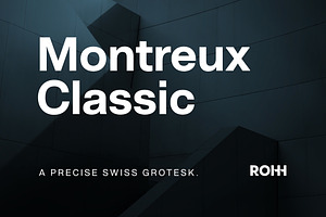 Montreux Classic Swiss Grotesk