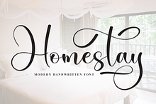Homestay | Script Font