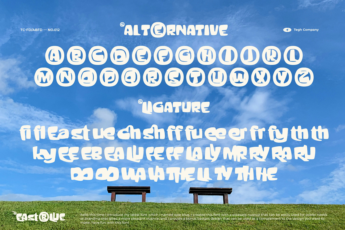East Blue, a Symbol Font by Tegh co. (Photo 7 of 10)