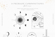 Universe Secrets Illustration Bundle, an Illustration by CarmineType (Thumbnail 15 of 17)