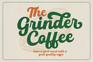 Hadenut Handwritten Font Retro