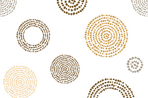 Circle pattern, a Decorative Illustration by VectorAN