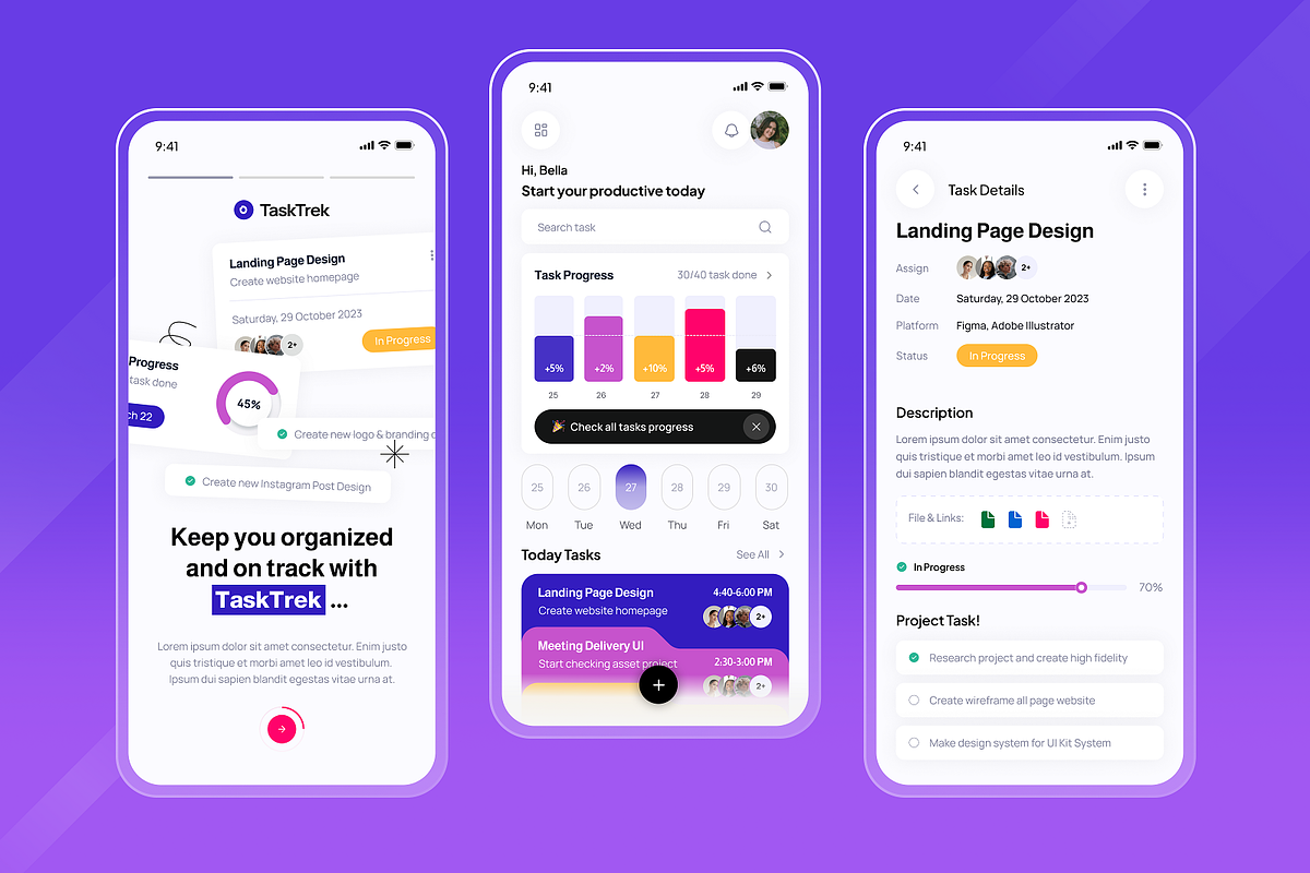 Agenda Planner Mobile Apps, an App Template by SquidPixey (Photo 4 of 5)