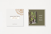 Into the Woods Canva Template, a Social Media Template by ...