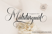 Zimbara, a Script Font by Slex Studio (Thumbnail 11 of 11)