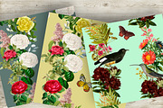 Digital Vintage Flowers seamless, a Pattern Graphic by NastiaDesignsPrints (Thumbnail 8 of 9)