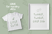 One Little Font Greek / Latin, a Font by Greek fonts by nantia.co (Thumbnail 4 of 12)