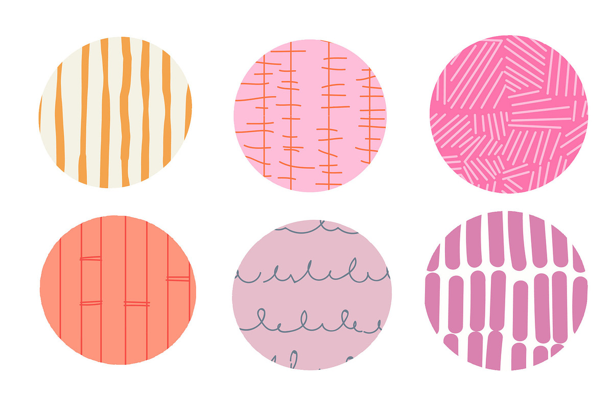Hand-drawn Lines Seamless Patterns, a Pattern Graphic by STUDIO 17 (Photo 2 of 4)
