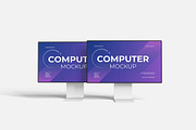 Computer Screen Mockup, a Product Mockup by bimockup (Thumbnail 3 of 6)