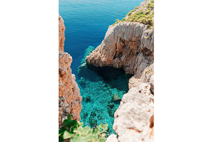 Stunning coastal cliffs and pristine, a Nature Photo by Lermont51