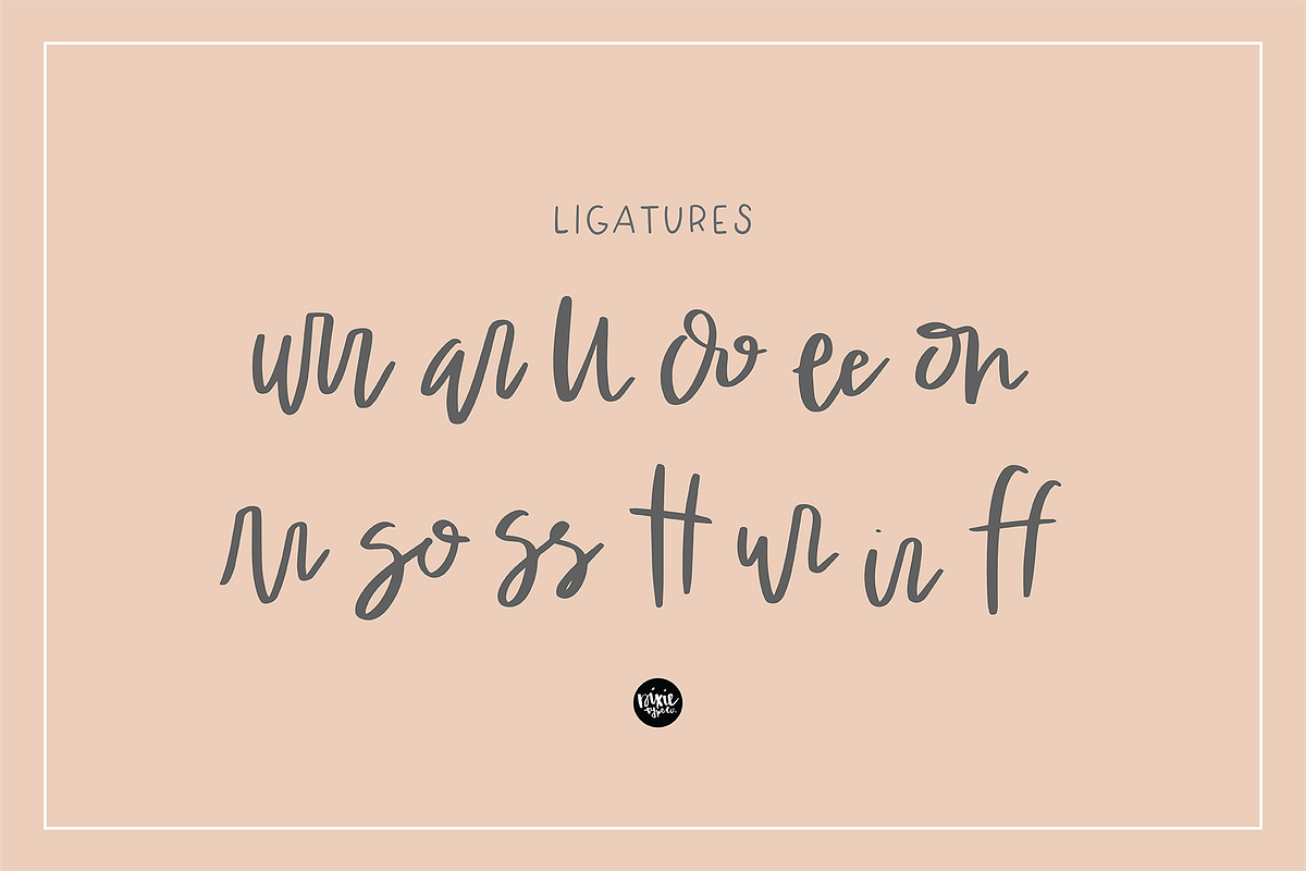 GOLDEN DAYS Brush Signature Script preview 8