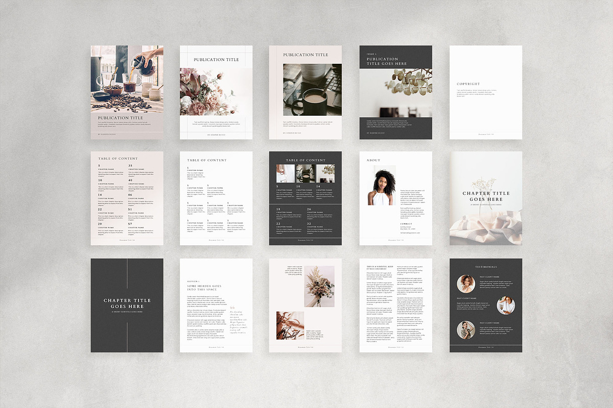 eBook - Magazine Canva Template, a Magazine Template by Studio Sugoi (Photo 3 of 10)
