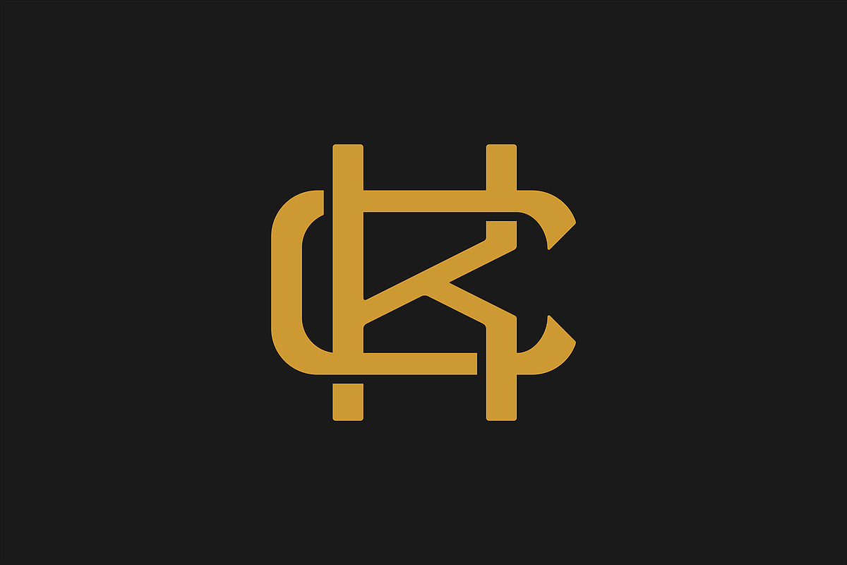 monogram letter C and K logo, a Branding & Logo Template by G7