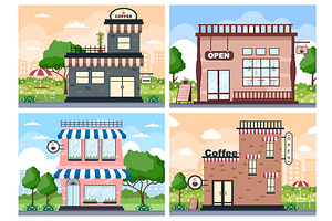 16 Coffee, Cafe Or Ice Cream Shop